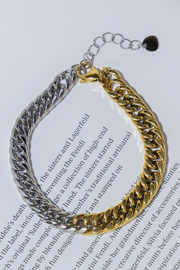 GOLD PLATED DUO BRACELET