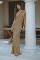 SILVIA MAXI DRESS - GOLD