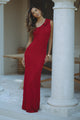 SILVIA MAXI DRESS - RED