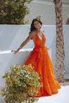 WILMA MAXI DRESS - ORANGE