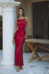 PIANNI MAXI DRESS - RED