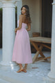 LOCKLEA MIDI DRESS - PINK