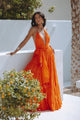 WILMA MAXI DRESS - ORANGE