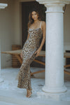 LYRA MAXI DRESS - LEOPARD