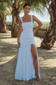 CARLY MAXI DRESS - SKY BLUE