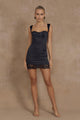 CLAUDELLE MINI DRESS - BLACK