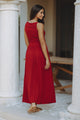 NALLA MAXI DRESS - CHERRY