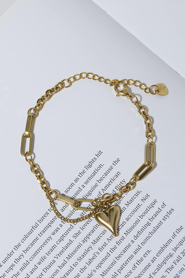 GOLD PLATED AMOUR BRACELET