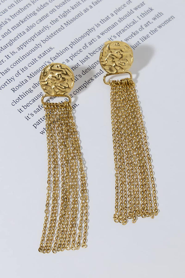 GOLD PLATED MY WAY EARRINGS