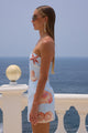 IBIZA MINI DRESS - ICE BLUE SEASHELL