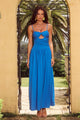 LIBERTINE MAXI DRESS - COBALT