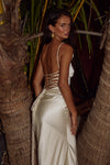 PIANNI MAXI DRESS - CREAM