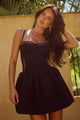 SOCORA MINI DRESS - BLACK