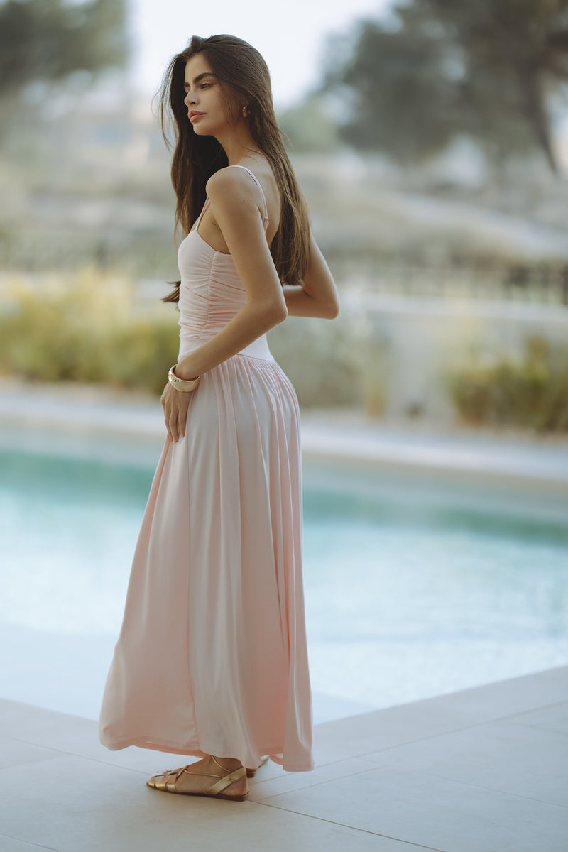 LIBERTINE MAXI DRESS - LIGHT PINK