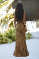 PRITA MAXI DRESS - LEOPARD