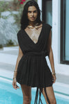 SAIRAH MINI DRESS - BLACK