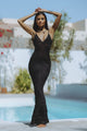 OPALINE MAXI DRESS - BLACK
