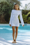 MONTARO MINI DRESS - WHITE