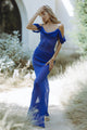 HERAYA MAXI DRESS - BLUE