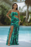 PRIYA MAXI DRESS - CALISTA GREEN