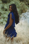 KALISHA MINI DRESS - BLUE