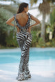 SINAIA MAXI DRESS - ZEBRA