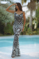 SINAIA MAXI DRESS - ZEBRA