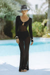 NEISHA MAXI DRESS - BLACK