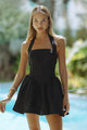 SABINE MINI DRESS - BLACK