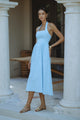 LOCKLEA MIDI DRESS - ICE BLUE