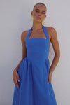 LOCKLEA MIDI DRESS - CORNFLOWER