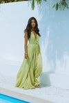 FARANAH MAXI DRESS - SAGE