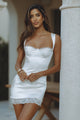 CLAUDELLE MINI DRESS - IVORY