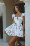 ANTONELLA MINI DRESS - VINTAGE FLORA