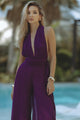 ZELIE JUMPSUIT - PURPLE