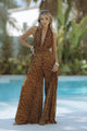 ZELIE JUMPSUIT - LEOPARD