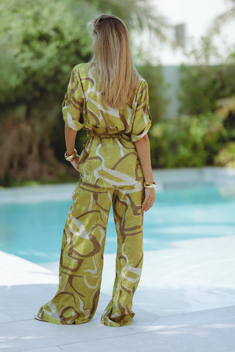 KELLY BLOUSE - SAFARI MIRAGE