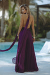 ZELIE JUMPSUIT - PURPLE