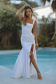 CARLY MAXI DRESS - WHITE