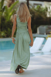 NALLA MAXI DRESS - SAGE