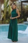 NALLA MAXI DRESS - EMERALD