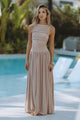 NALLA MAXI DRESS - SAND