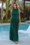 NALLA MAXI DRESS - EMERALD