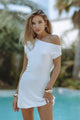 MERISOL MINI DRESS - WHITE