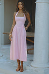 LOCKLEA MIDI DRESS - PINK