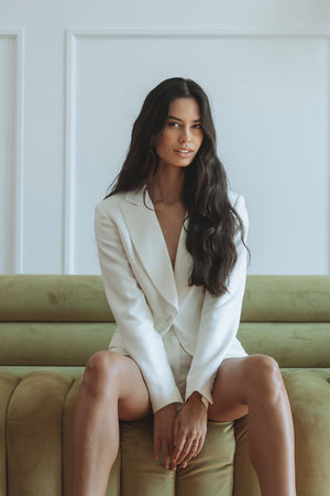KARINA SHORTS - OFF WHITE