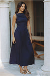 NALLA MAXI DRESS - NAVY