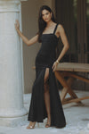 CARLY MAXI DRESS - BLACK