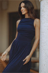 NALLA MAXI DRESS - NAVY