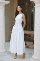 NEVAH MAXI DRESS - WHITE